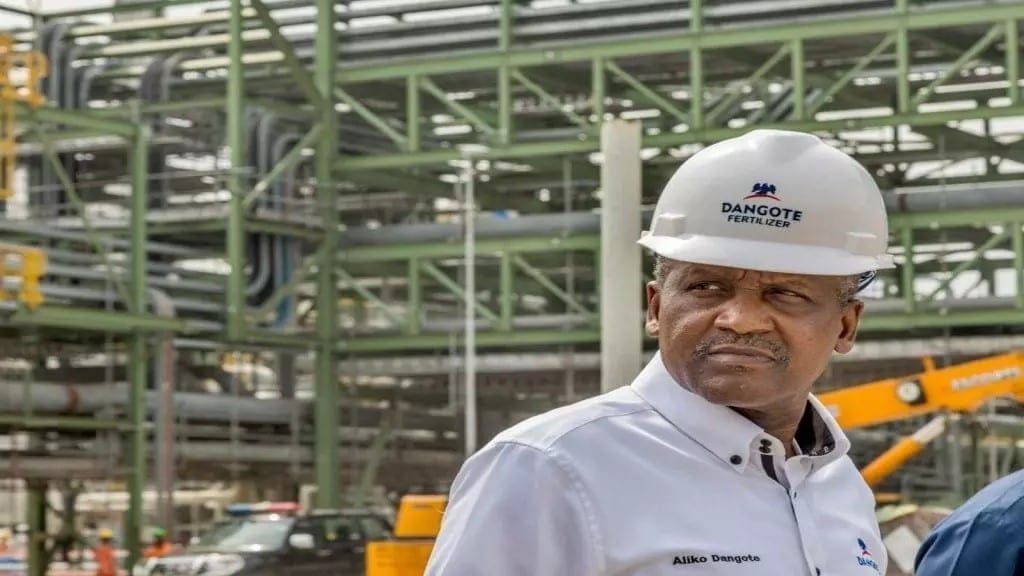 Thumbnail for Dangote urea fertilizer plant set to open in first quarter of 2021