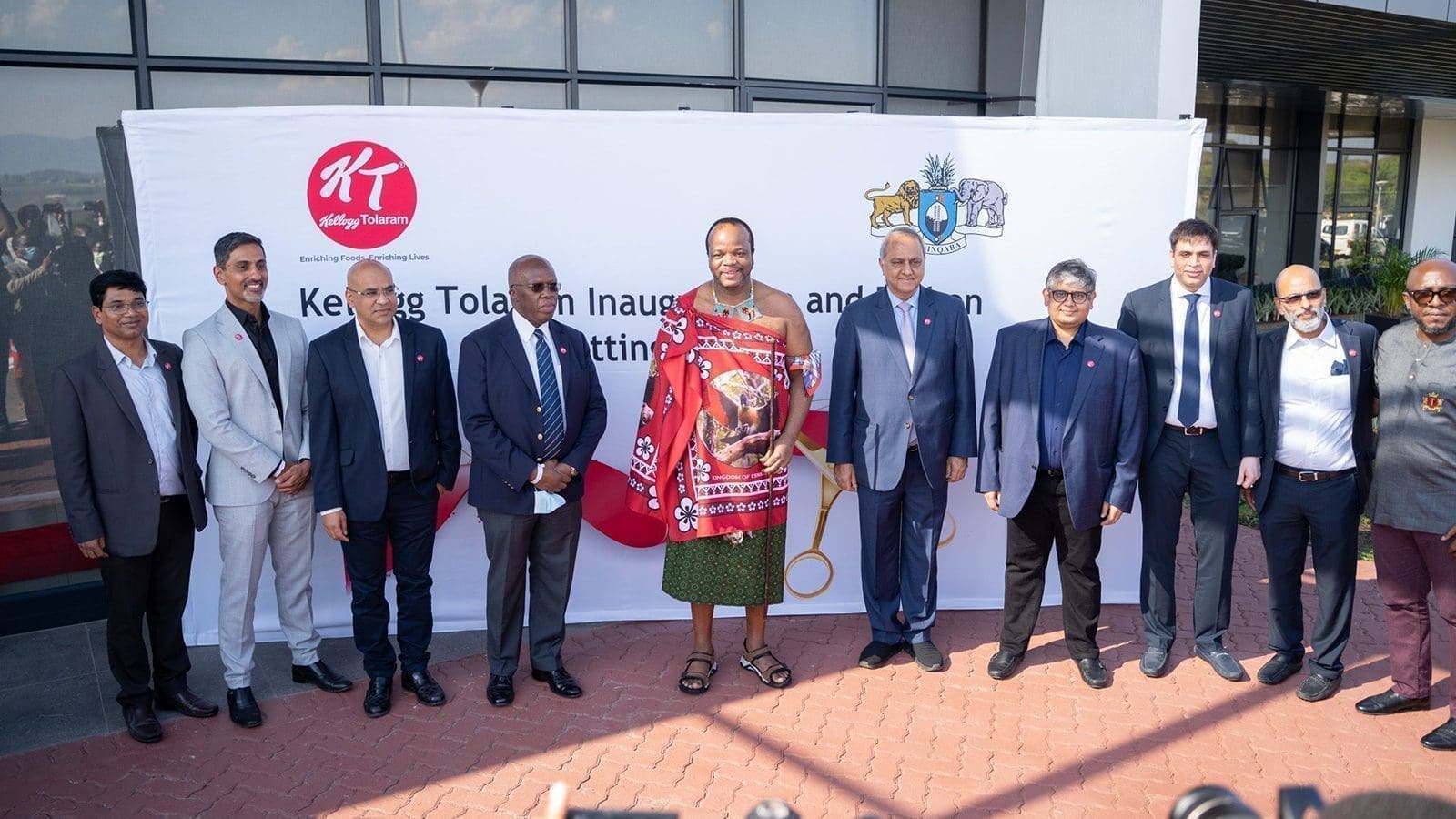 Thumbnail for Kellogg Tolaram cuts ribbon to new instant noodles factory in Eswatini