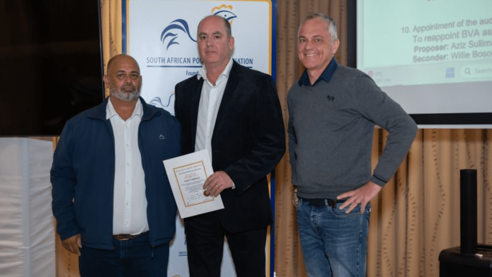 Thumbnail for Astral Foods’ Gary Arnold named SAPA’s Poultry Person of the Year