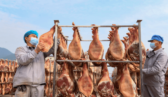 Thumbnail for China imposes 34% tariff on U.S. pork exports, other products