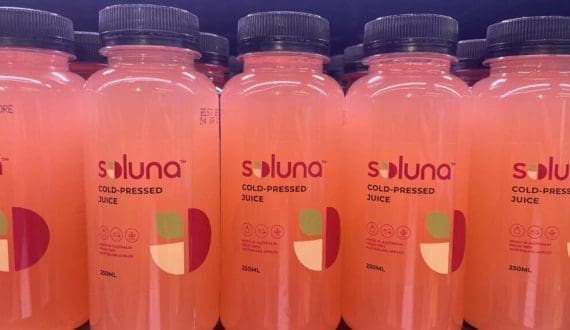 Thumbnail for Soluna rolls out cold-pressed juice made from signature Bravo apples