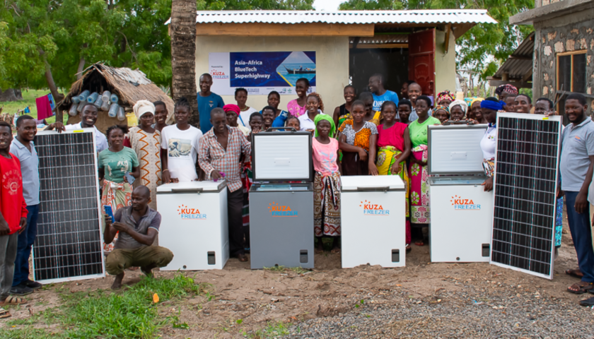 Thumbnail for Kuza Freezers launches solar-powered cold storage for fish in Mombasa, Kenya