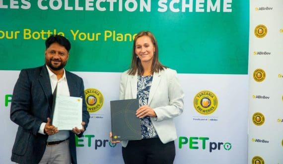 Thumbnail for Tanzania Breweries partners with PETpro to launch first nationwide glass recycling model 