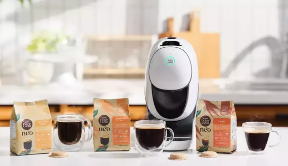 Thumbnail for Nescafé Dolce Gusto debuts NEO coffee system in Japan and Korea with home-compostable pods 