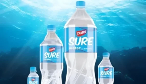 Thumbnail for Reliance enters India’s packaged water market with budget brand Campa Sure