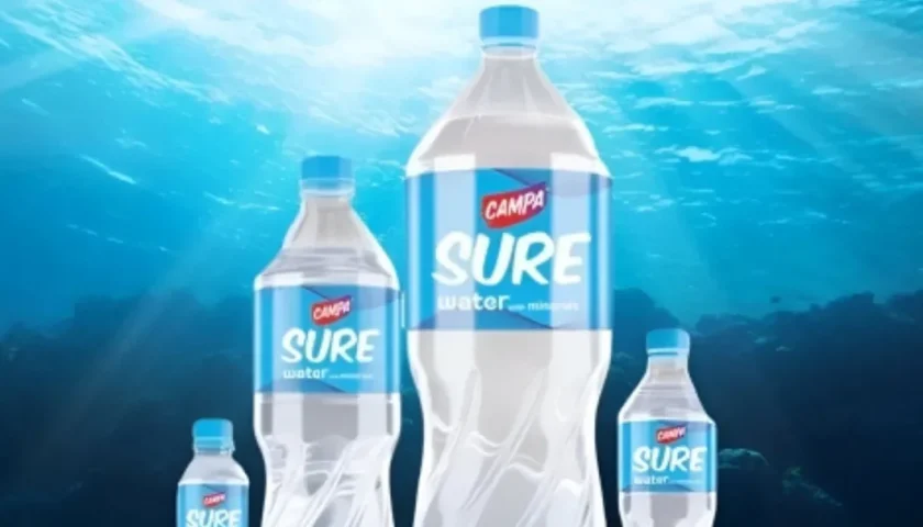 Thumbnail for Reliance enters India’s packaged water market with budget brand Campa Sure
