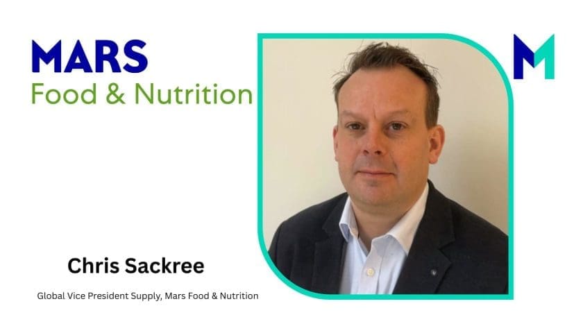Thumbnail for Mars appoints Chris Sackree as global VP of supply for Food & Nutrition Business 