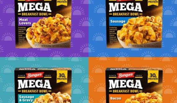 Thumbnail for Conagra Brands launches high-protein Banquet MEGA Breakfast Bowls