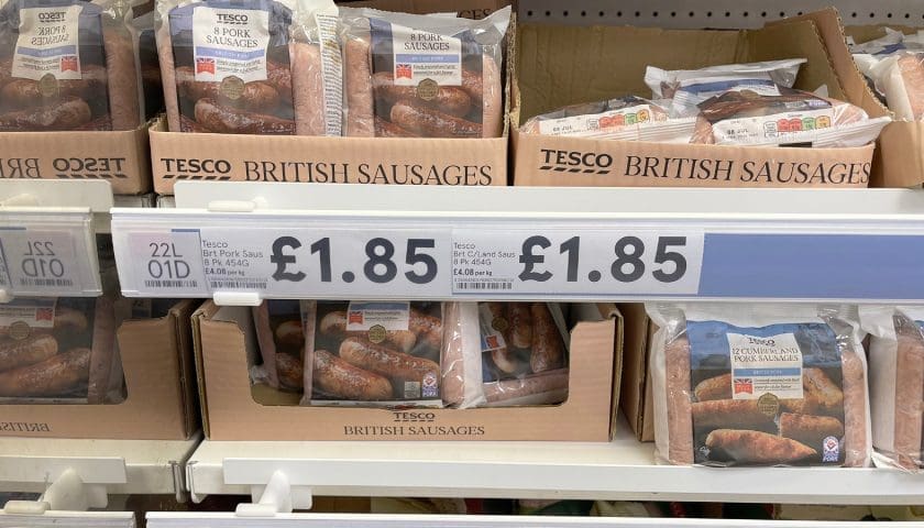 Thumbnail for Tesco sausage range moves to QR codes in UK barcode overhaul